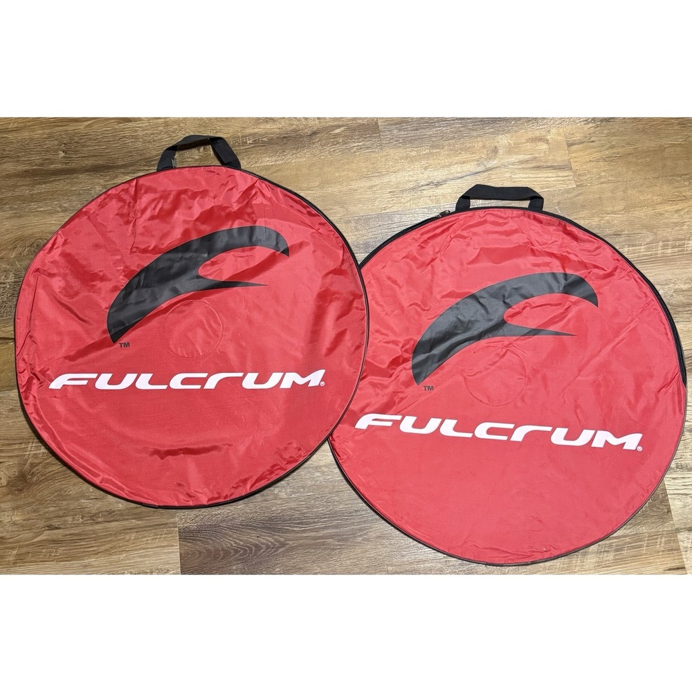 Fulcrum Wheel Bag Cycling Bike Tire Rim Storage Travel 700 Road Gravel Set Of 2